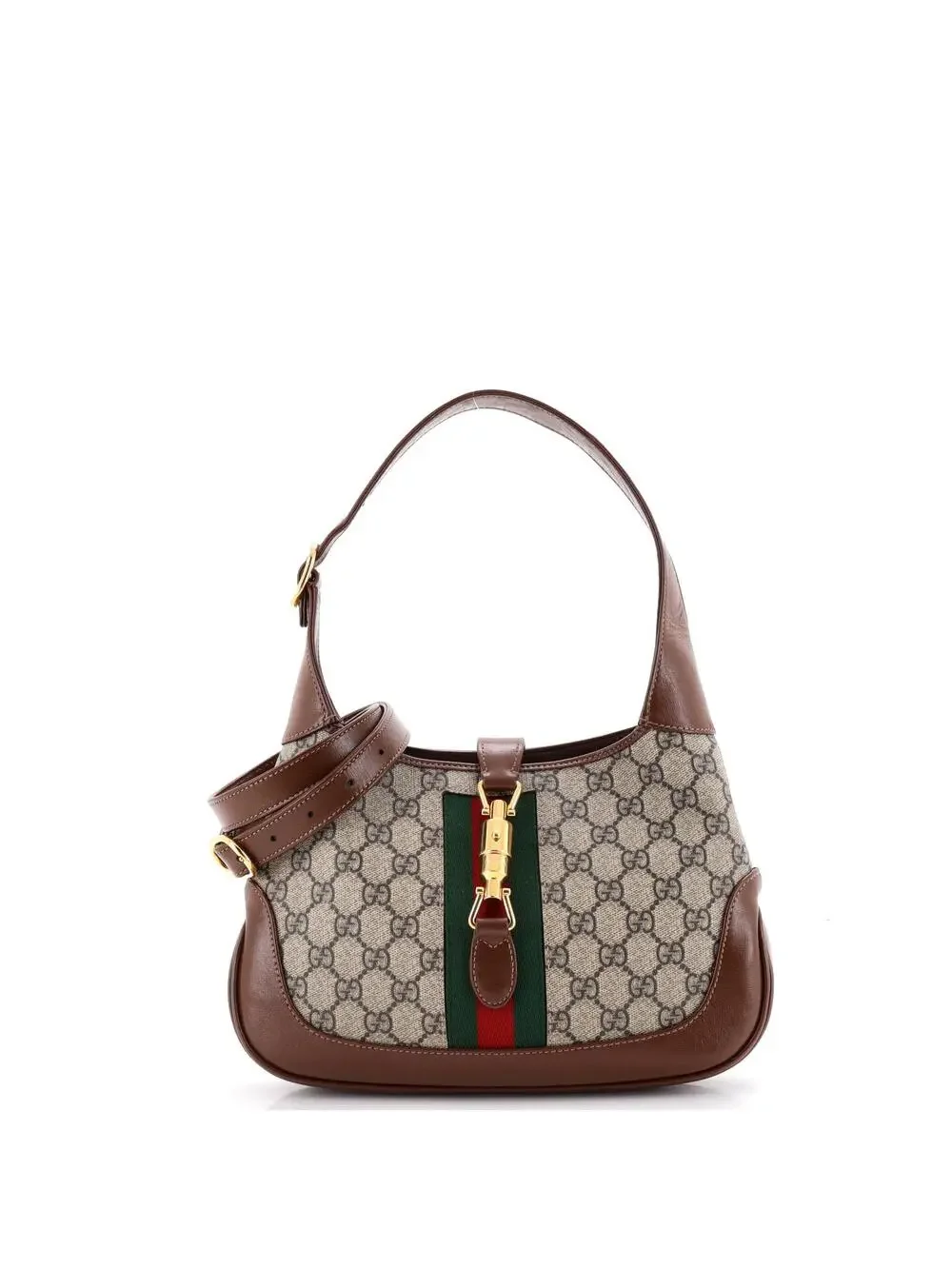 Gucci Jackie Hobo Gg Coated Canvas #324839G20B